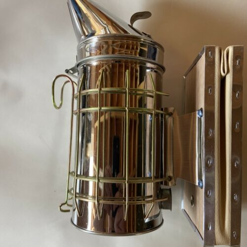 Enfumoir Besacier inox à 10 cm avec grille de protection